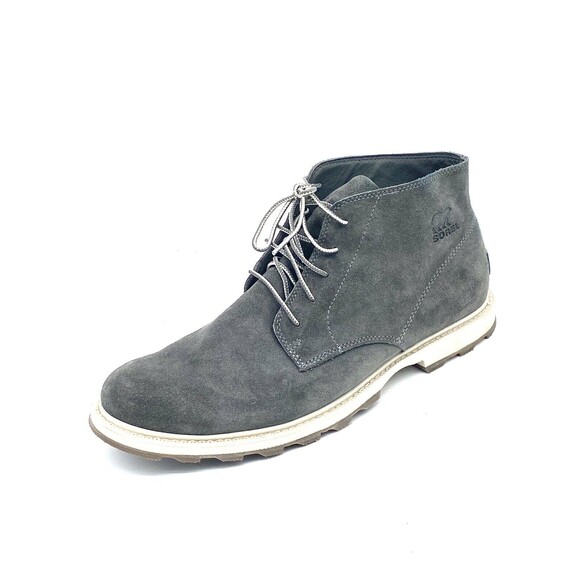 Sorel Men’s Grey Suede Chukka Waterproof Mid High Shoes NM2569-052 US Size 14 - Picture 6 of 14